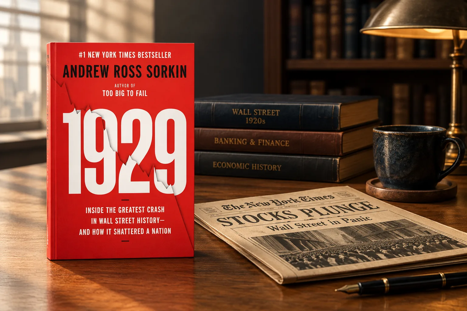 Book cover or source illustration for 1929 — Andrew Ross Sorkin