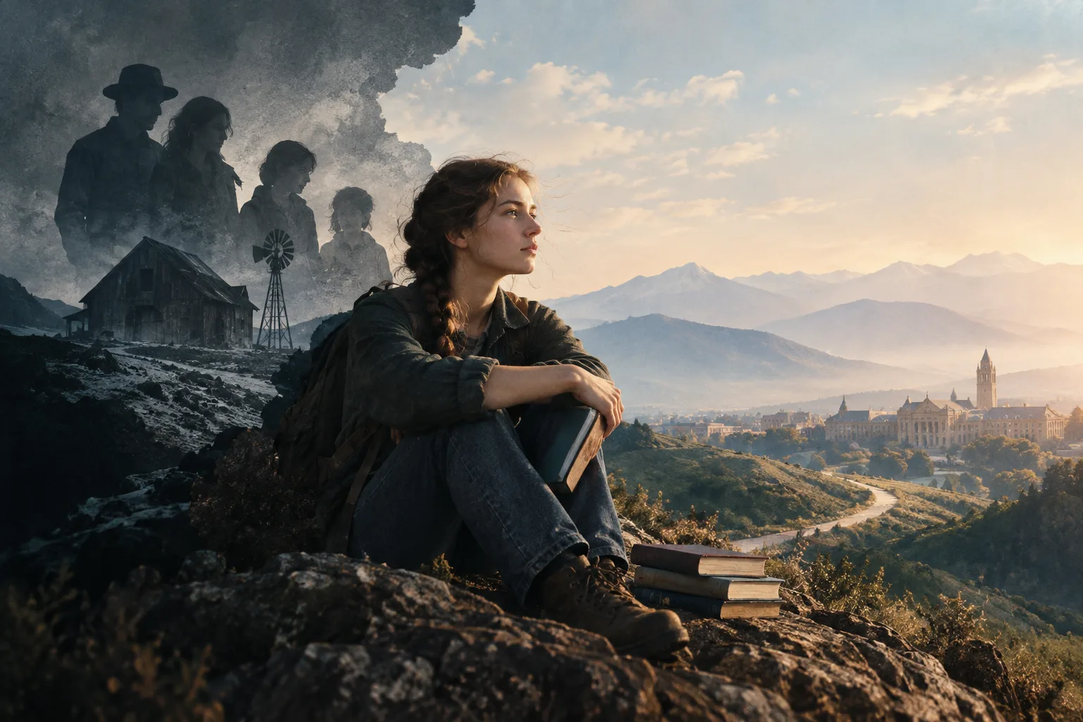 Illustration for Educated: learn to rewrite your life, but at what cost?