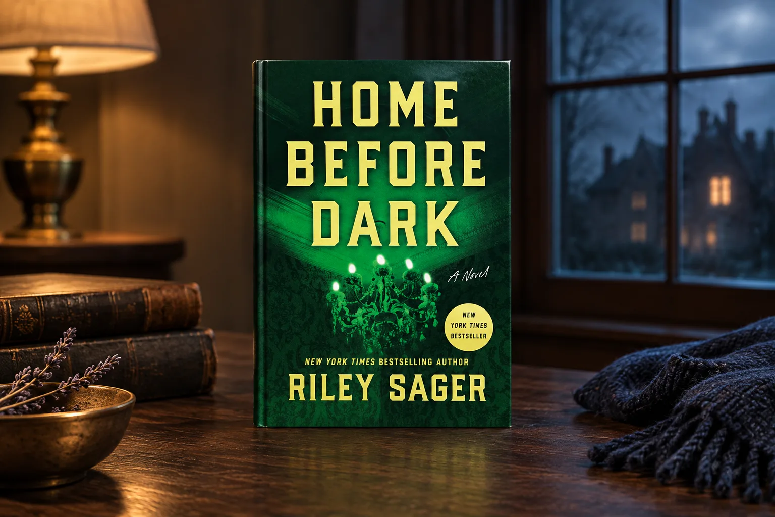 Illustration for article Home Before Dark: When Family Stories Become Hauntings