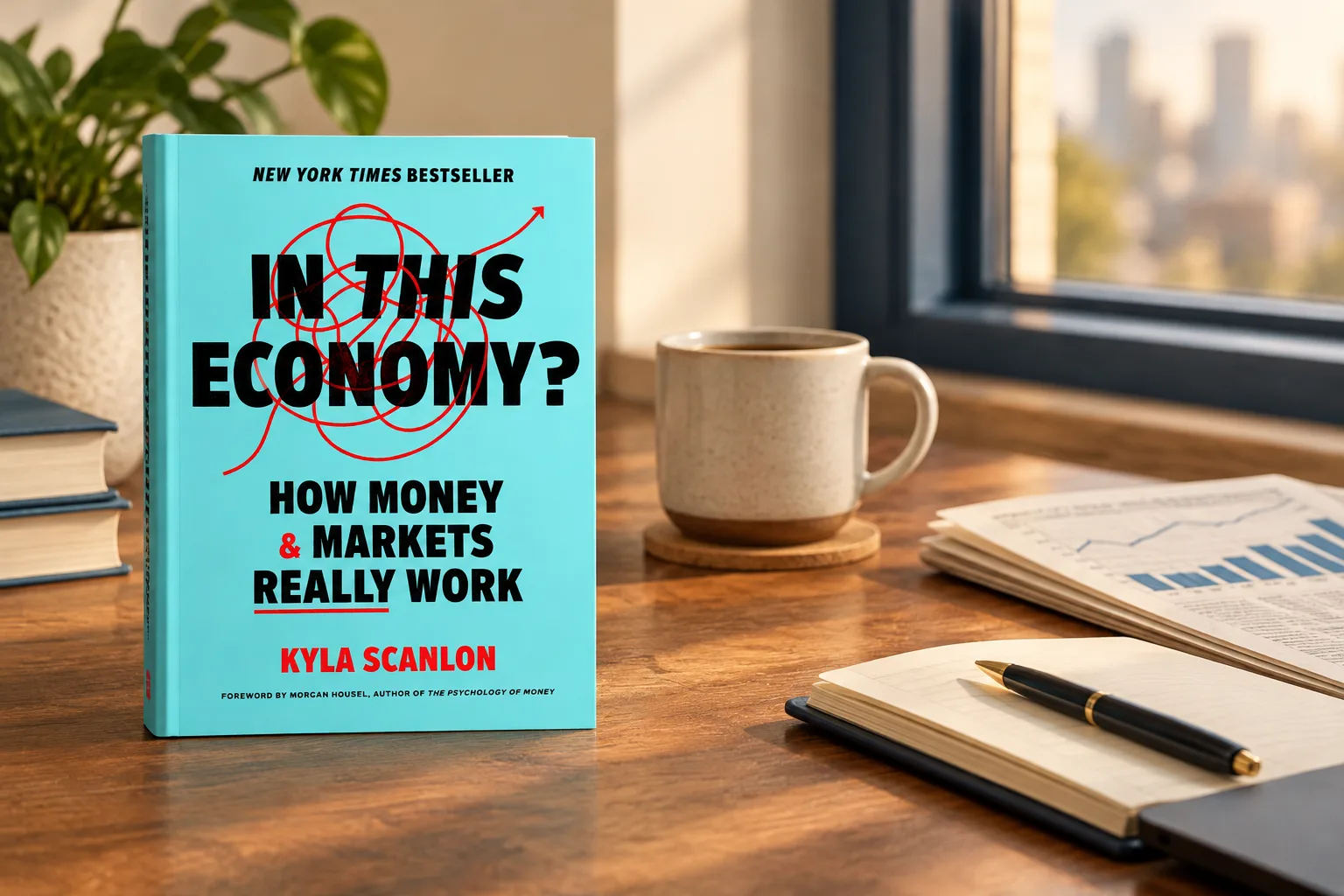 Book cover or source illustration for In This Economy? — Kyla Scanlon