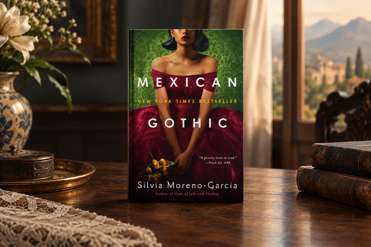 Illustration for article Mexican Gothic: The House That Turns Privilege Uneasy