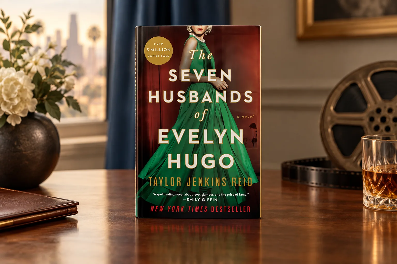 Illustration for article The Seven Husbands of Evelyn Hugo: The Price of a Public Life