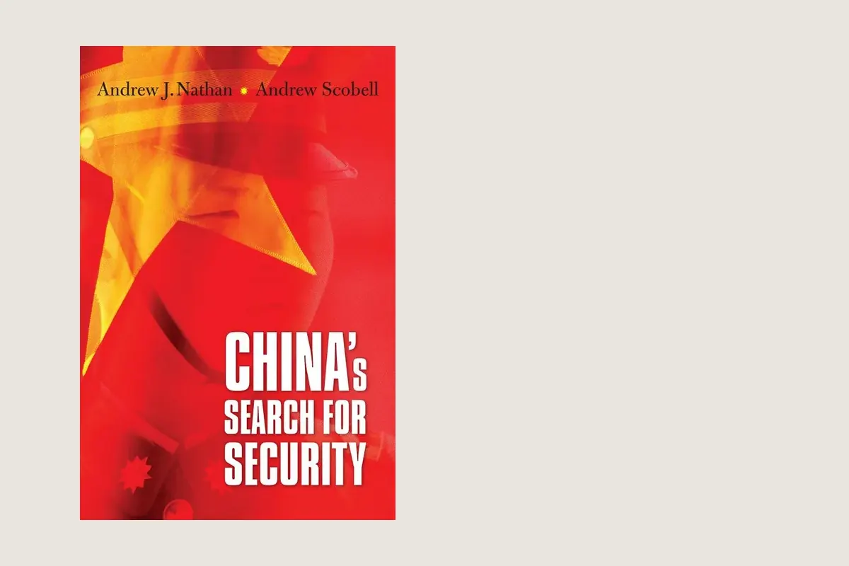 Book cover or source illustration for China's Search for Security — reference source: International Research