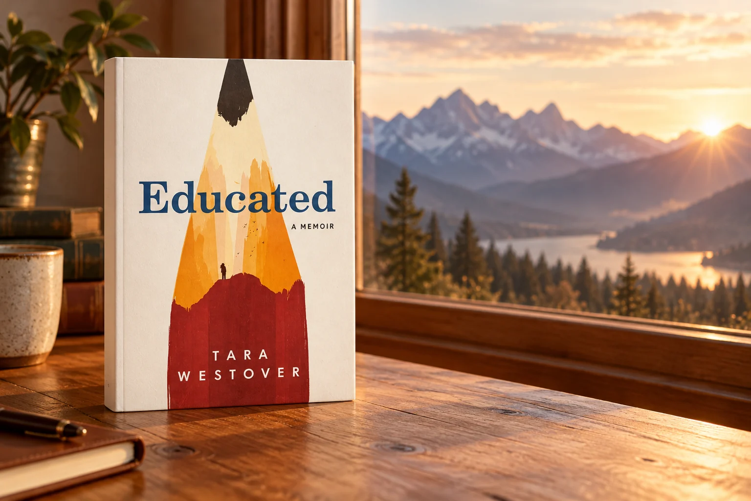 Book cover or source illustration for Educated — Tara Westover
