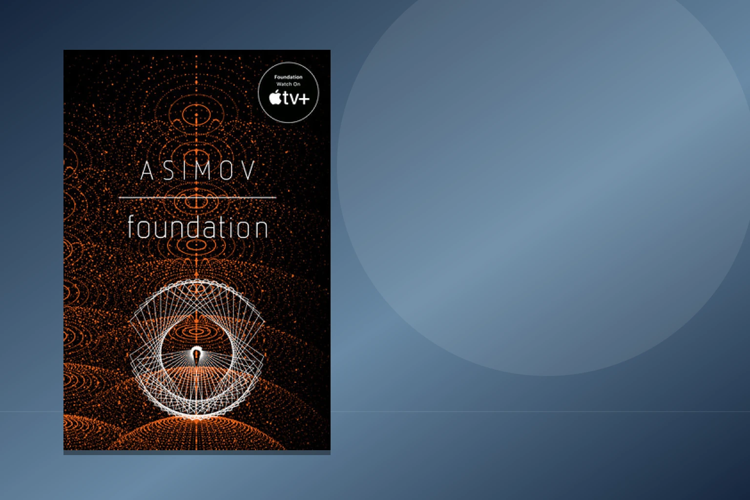 Book cover or source illustration for Foundation — Isaac Asimov