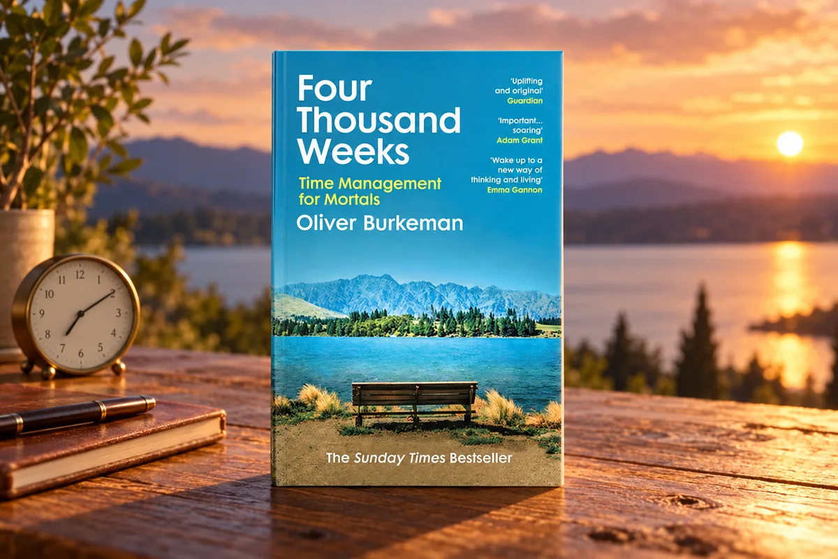 Illustration for article Four Thousand Weeks: Time Management Begins by Admitting There Is Never Enough Time