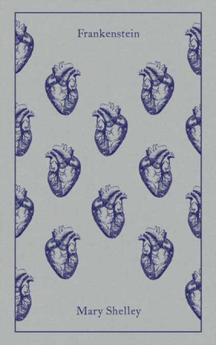 Official cover for Frankenstein — Mary Shelley