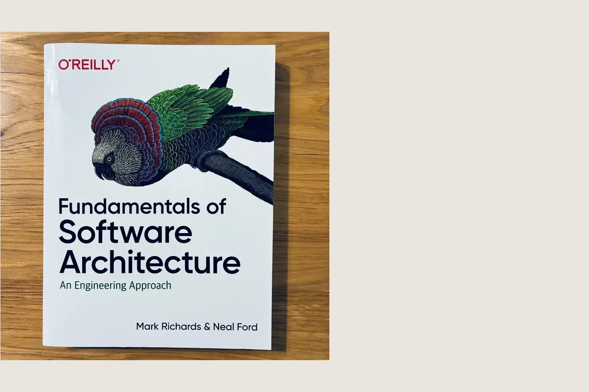 Book cover or source illustration for Fundamentals of Software Architecture — Mark Richards & Neal Ford