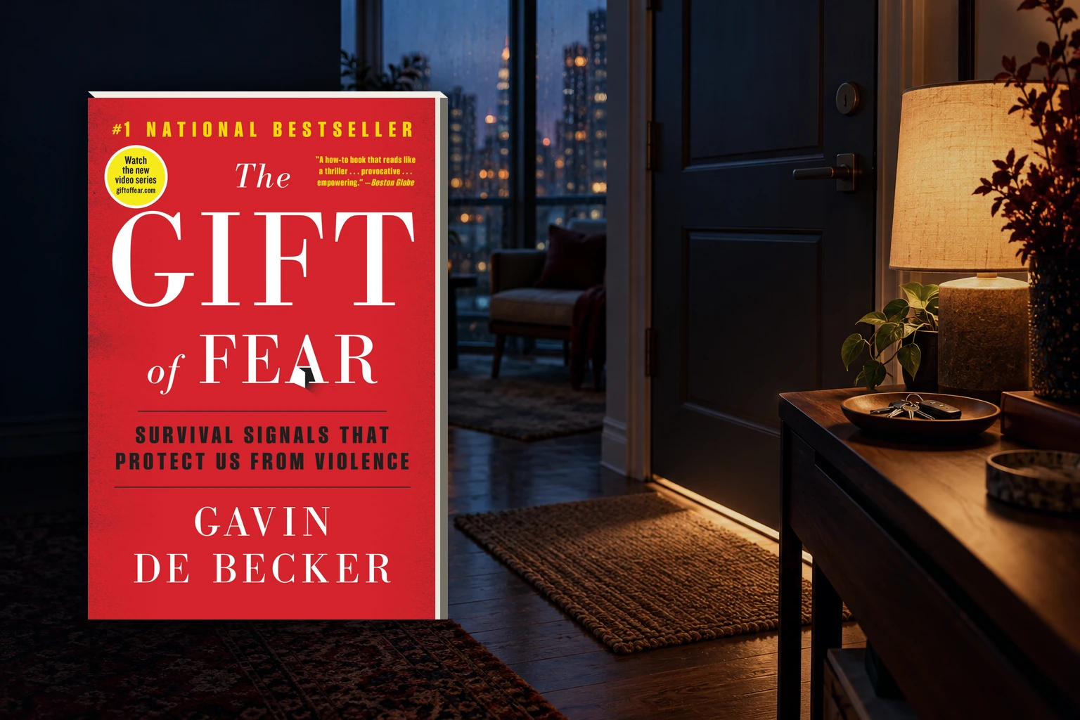 Book cover or source illustration for The Gift of Fear — Gavin de Becker