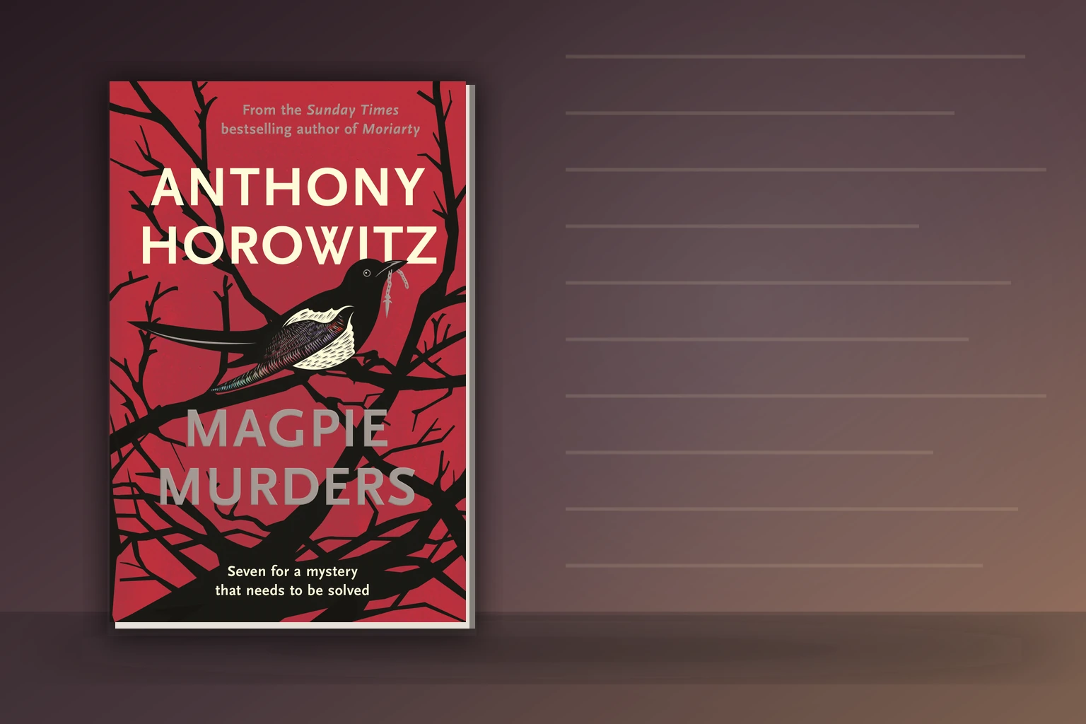 Book cover or source illustration for Magpie Murders — Anthony Horowitz