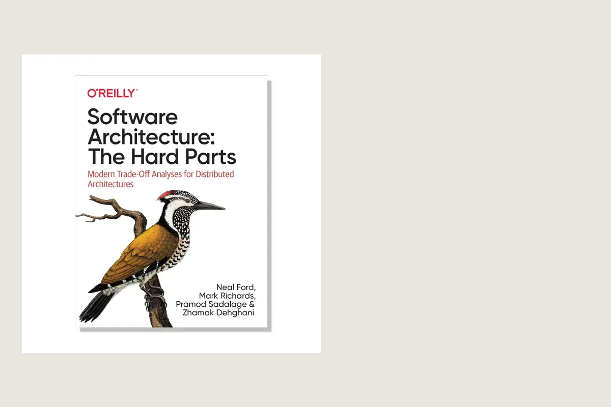 Book cover or source illustration for Software Architecture: The Hard Parts — O’Reilly