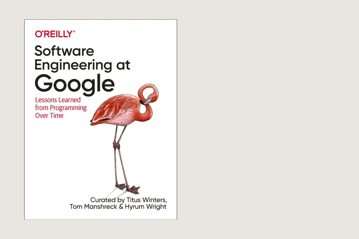 Book cover or source illustration for Software Engineering at Google