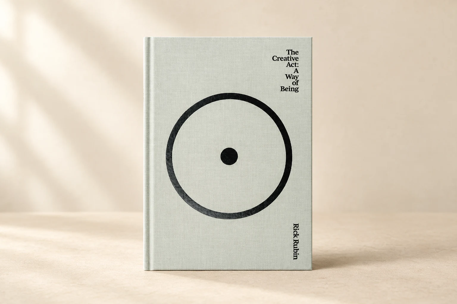 Book cover or source illustration for The Creative Act by Rick Rubin | Penguin Random House