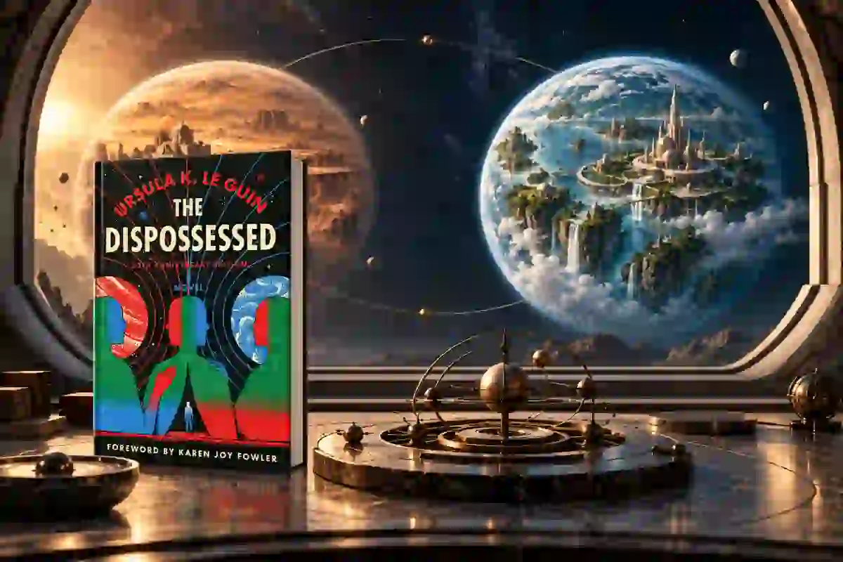 Illustration for article The Dispossessed: A Utopia That Refuses to Declare Victory