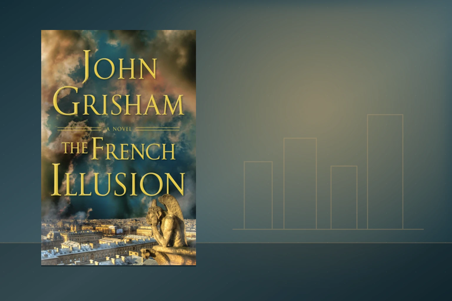 Book cover or source illustration for The French Illusion — John Grisham