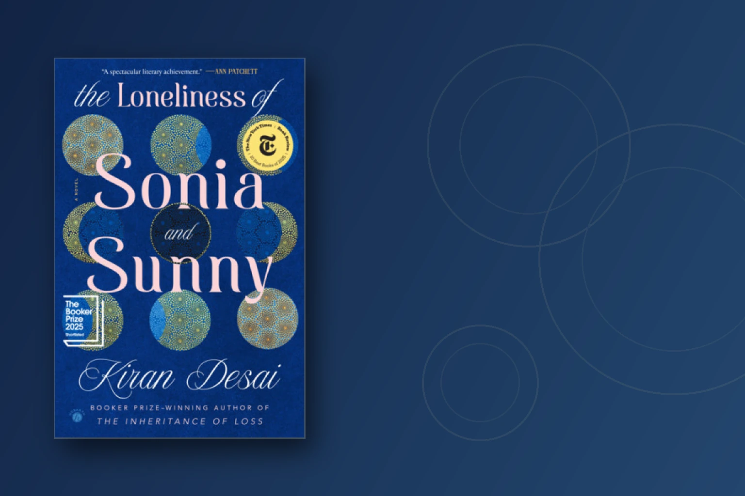 Book cover or source illustration for The Loneliness of Sonia and Sunny — Kiran Desai