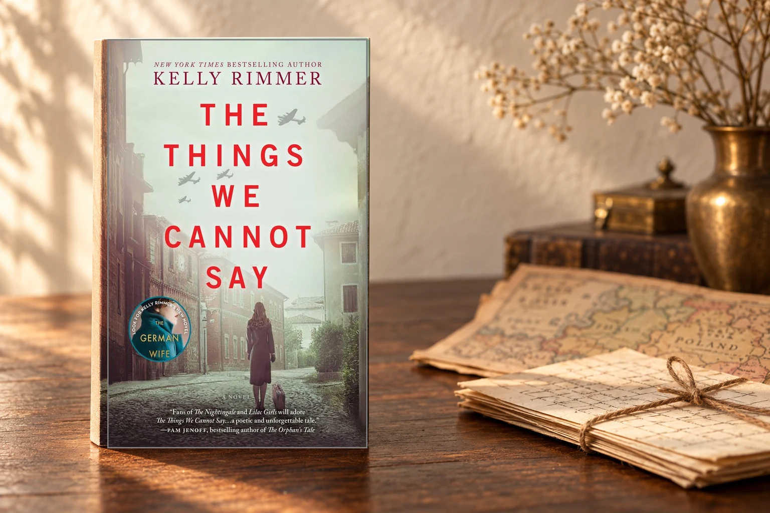 Book cover or source illustration for The Things We Cannot Say — Kelly Rimmer (MIRA trade paperback)