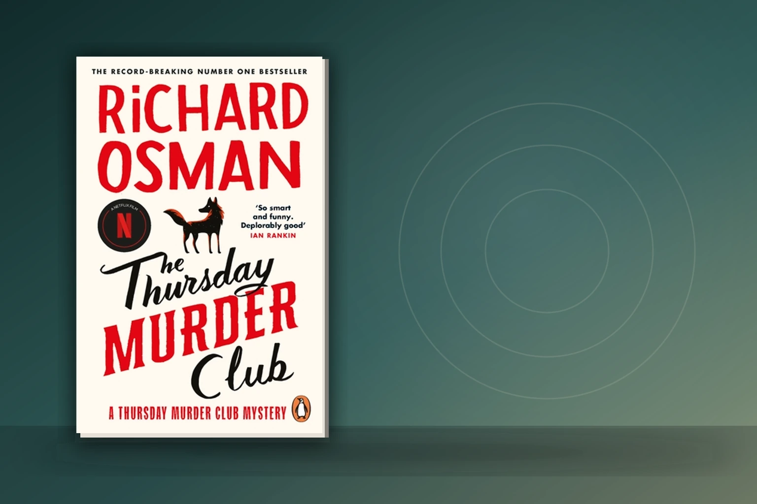 Book cover or source illustration for The Thursday Murder Club — Richard Osman